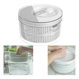 Organizador E Secador De Saladas Clear Fresh 5,5l Natural Ou