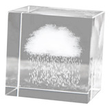 Ornamentos De Cristal 3d Para Decoração De Chuva