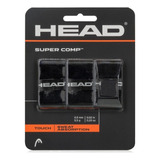 Overgrip Grip Para Raquete De Tênis Head Super Comp - Preto