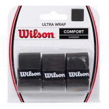 Overgrip Wilson Comfort Ultra Wrap Preto - 3 Unidades
