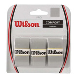 Overgrip Wilson Pro Comfort Pack C/3 Un. Cinza- R. Federer