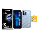 P Privacidade Anti Spy + Skin + Câmera P/ iPhone 13 Pro 6.06