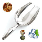 Pá De Gelo Gigante 32cm Cereais Ração Aço Inox Reforçada