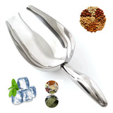 Pá De Gelo Gigante Cereais Ração Aço Inox Reforçada - 32cm