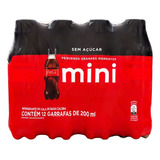 Pack 12 Coca-cola Sem Açúcar Pet 200ml - Zero