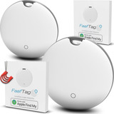 Pack 2 Mini Chip Tag Rastreador Localização Gps App Faaftag
