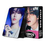 Pack 92 Pcs = 60 Lomo Card Han + 32 Stickers Han Stray Kids