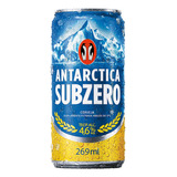 Pack Cerveja Antarctica Sub Zero Lata 269ml Com 15 Unidades