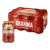 Pack Cerveja Brahma Chopp Lata 350ml 12un