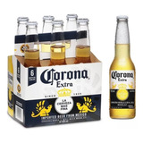 Pack Cerveja Pilsen Corona Garrafa 6 Unidades 330ml Cada