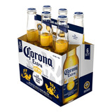 Pack Cerveja Pilsen Corona Garrafa 6 Unidades 330ml Cada