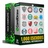 Pack Escudos De Futebol Times Vetorizados Cdr Premium