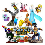 Pack Stl Cartoon E Animações - Impressão 3d + Atualizações