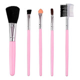 Pacote 10 Kits Com 5 Pinceis Profissional Para Maquiagem Fem