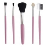 Pacote 10 Kits Com 5 Pinceis Profissional Para Maquiagem