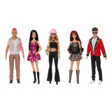 Pacote Barbie Rbd, Conjunto De Edição De Coleção De 5 Personagens