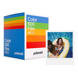 Pacote C/40 Fotos Instantâneas Originais Polaroid Color 600
