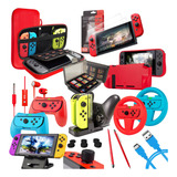 Pacote De Acessórios Orzly Compatível Com Nintendo Switch E