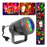 Padrão De Rotação De Cores De Luzes De Projeção Natal 16