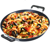 Paellera Black Antiaderente Alumínio 40cm - Fortaleza Cor Preto