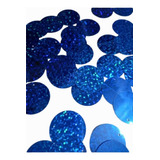 Paete Azul Royal Holográfico 25mm Pacote Com 50 Gramas 
