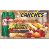 Painel Adesivo Decoração Fast Food Lanchonete Trailer Batata
