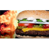 Painel Adesivo Decoração Lanchonete Lanche Trailer Fast Food