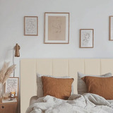 Painel Adesivo Kit C/ 5un Modulo Cabeceira Cama Box Solteiro