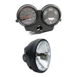 Painel Cg Titan 125 + Farol Cg 125 Ano 2000-2004 Lampada