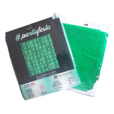 Painel De Balão Metalizado Verde Decoração Festas 1,10x60cm