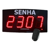 Painel De Senha Digital Sequencial Sem Fio Multeletronic