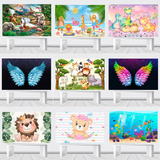 Painel Festa Em Lona Para Aniversário 2,00 X 1,50 Temas T20h