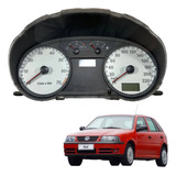 Painel Instrumento Vw Gol G3 1.6 Ap Power Fundo Branco 2003