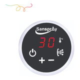 Painel Marcador Temperatura Aquecedor Sanspray 3 Funções