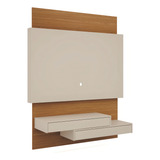 Painel Pradel 2 Gavetas 140cm Off White/freijo
