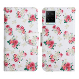 Painted Leather Case For Vivo Y21 / Y21s / Y33s