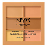 Paleta De Contorno Correto Para Maquiagem Profissional Nyx