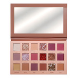 Paleta De Sombra New Nude Com 18 Cores - Febella