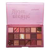 Paleta De Sombras - Ruby Rose Mystic Glow - 18 Cores