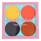 Paleta De Sombras Colorful World 12g Jasmyne Ref.js01051 A