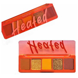 Paleta De Sombras Heated Ruby Rose Tons Intensos E Dourados