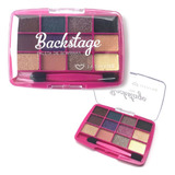Paleta Estojo Lata Kit 12 Sombras Foscas Nudes Opacas Nude