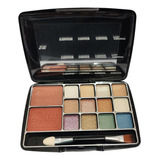 Paleta Maquiagem De 12 Sombra E 2 Blush Miss France -lc