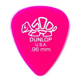Palheta Dunlop Delrin 500 41p 0.96mm Com 12 Rosa