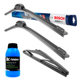 Palheta Limpador Para-brisa Bosch Dianteiras + Traseira