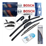 Palhetas Limpador Parabrisa Bosch Aerofit + Traseira Vto