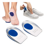 Palmilha Gel Ortopédica Facite Plantar Esporão Muito Macia Cor Branco Tamanho Da Palmilha Un