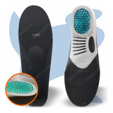 Palmilha Ortopédica Ergo Premium Max Palm Confort 2.0 Anti Dor E Pressão Caminhada E Corrida Cor Preto Tamanho Da Palmilha 1 Par 41a46