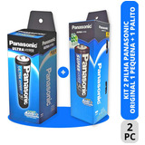 Panasonic Kit 2 Pilha 1 Pequena E 1 Palito