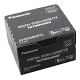 Panasonic Mini Digital Video Ay-dvm63pq Fitas De Pacote De 